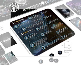 Game Phase Tracker | Compatible with Nemesis the Board Game | Unofficial Digital Product