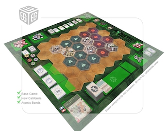 Fallout Board Game (FFG) + New California and Atomic Bonds