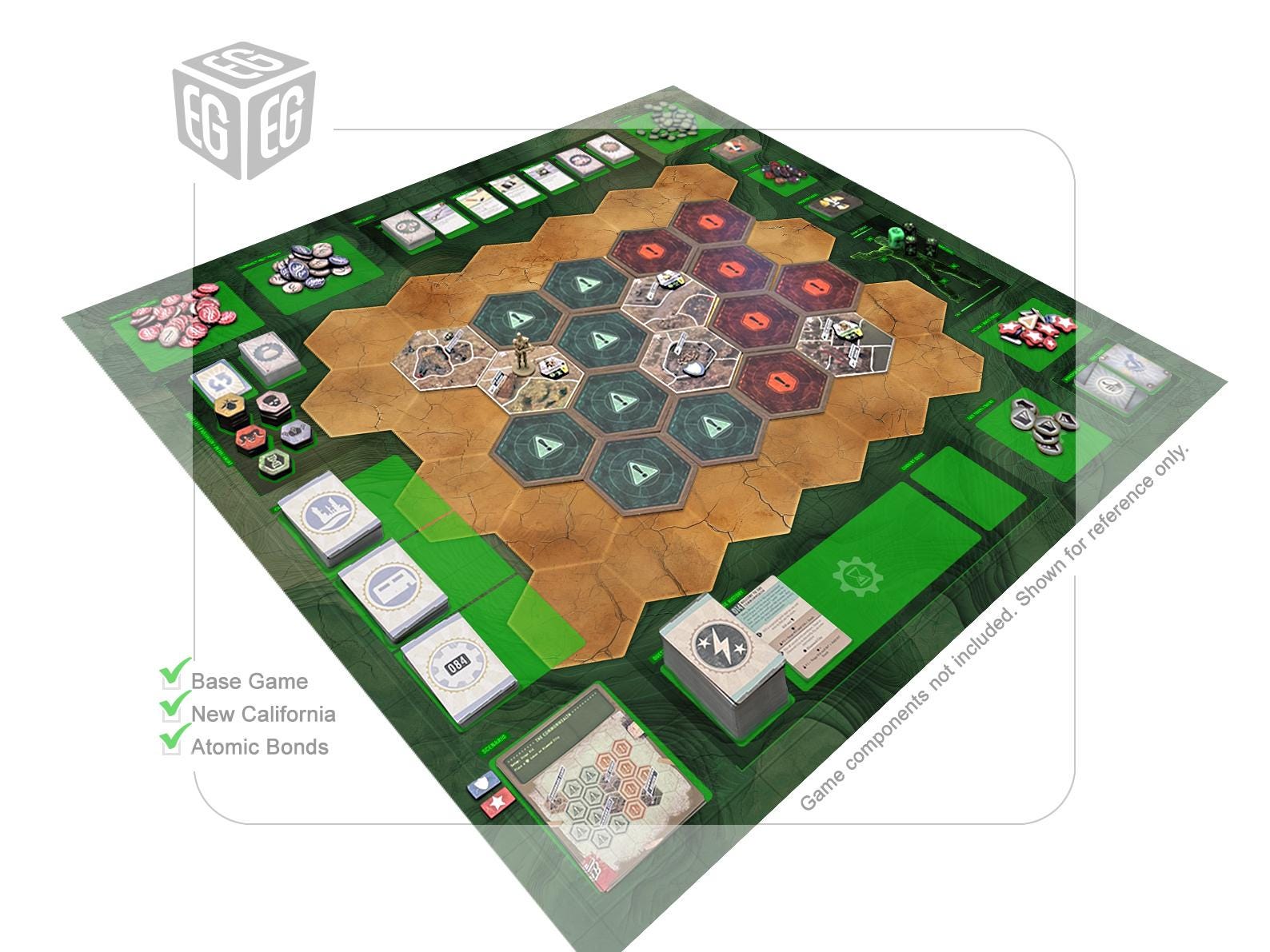 Fallout New California Board Game - Etsy