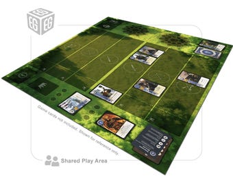 Greenwood Front – Shared Play Area | Compatible with Gwent, The Legendary Card Game | Unofficial Digital Product