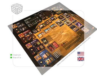 Enhanced Play Mat Design | Compatible with Dune Imperium + Rise of Ix | Unofficial Digital Product