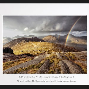Slieve Binnian, Mourne Mountains, Northern Ireland. (Fine Art Print - various sizes).