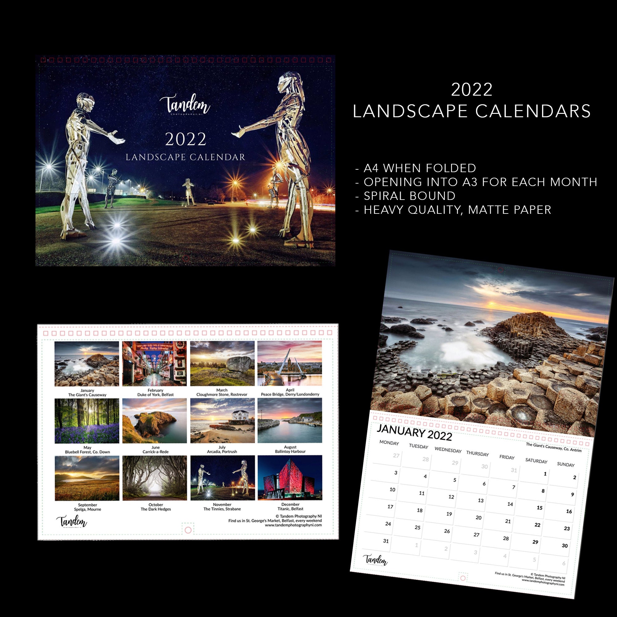 Limited Edition 2022 Northern Ireland Landscape Calendar | Etsy