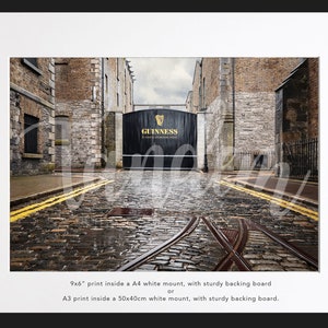Guinness Gates, St. James&#39;s Gate Brewery, Dublin, Ireland Photography  (Fine Art Print - various sizes).