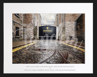 Guinness Gates, St. James's Gate Brewery, Dublin, Ireland Photography  (Fine Art Print - various sizes).