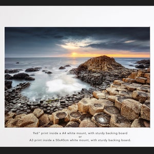 The Giant&#39;s Causeway, Northern Ireland (Fine Art Print - various sizes).