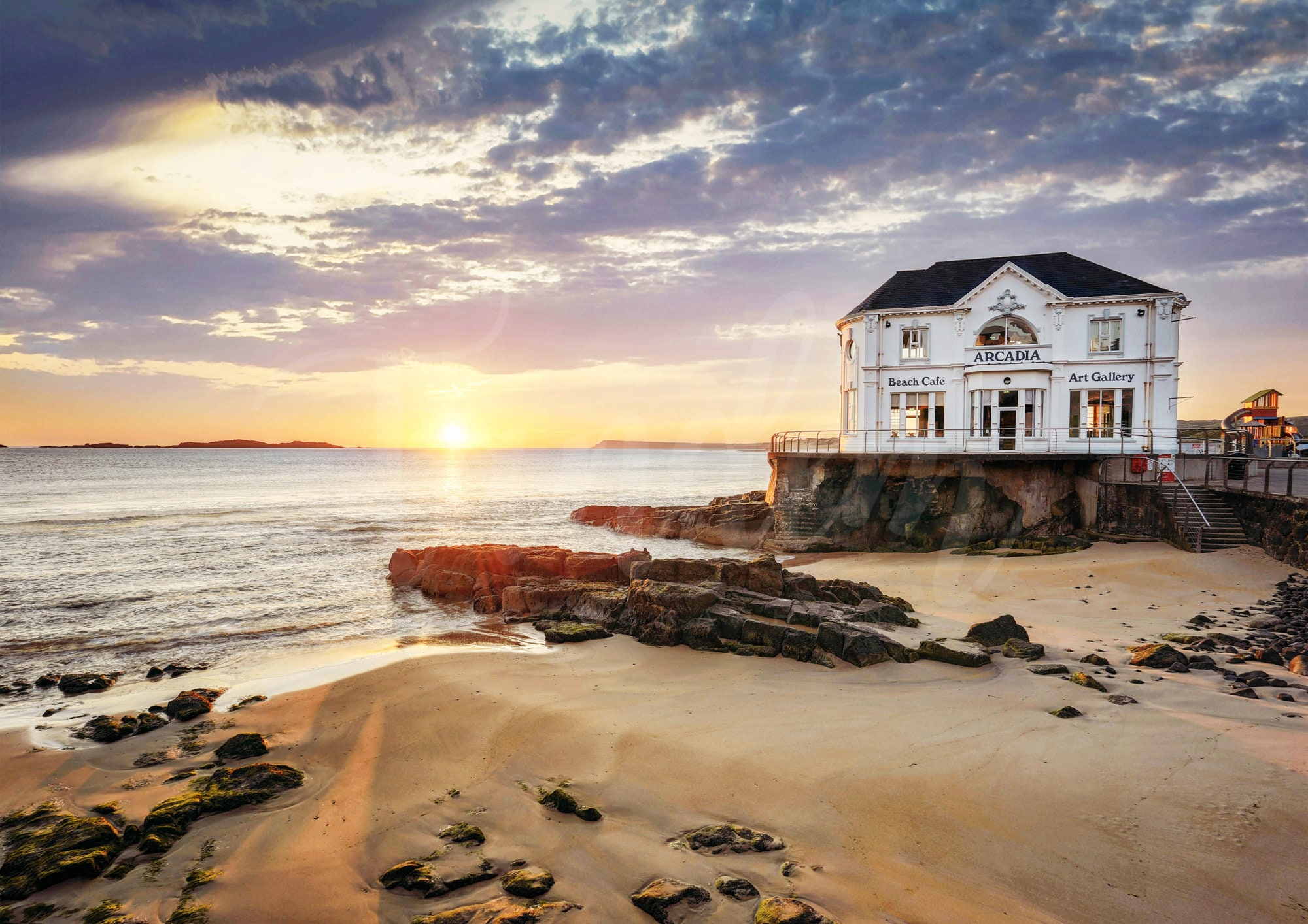 Arcadia Portrush Northern Ireland fine Art Print Various Etsy UK