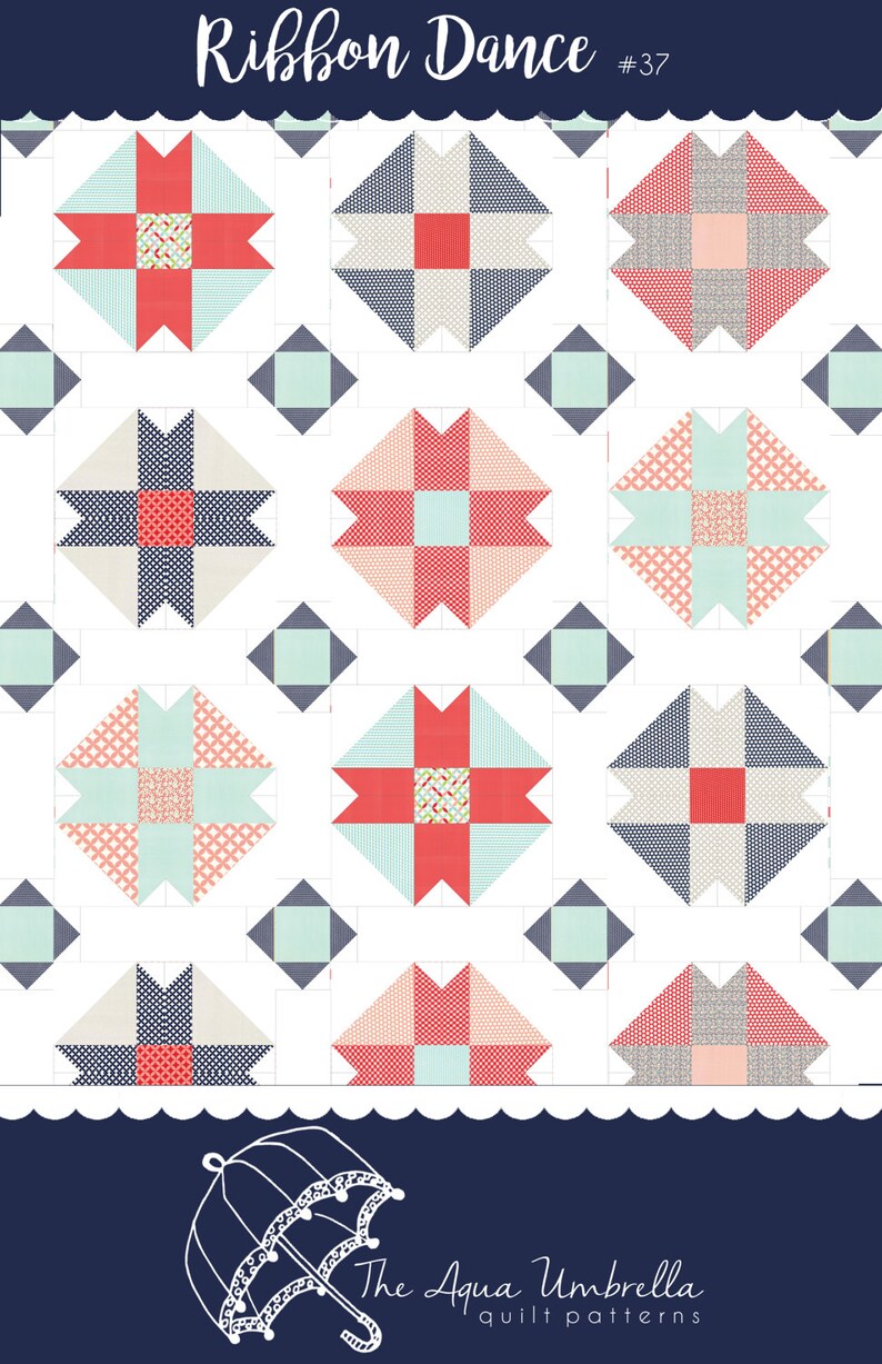 Ribbon Dance Quilt Pattern Etsy