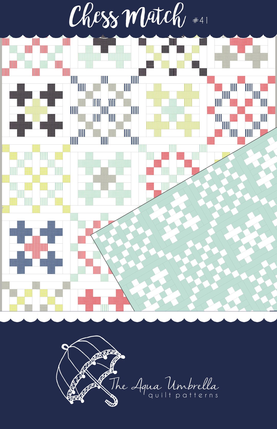 Chess Match Quilt Pattern Etsy