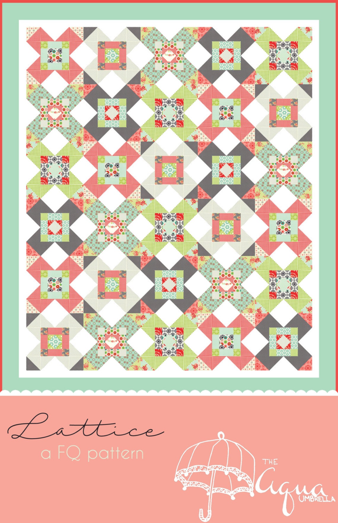 Lattice Quilt Pattern - Etsy