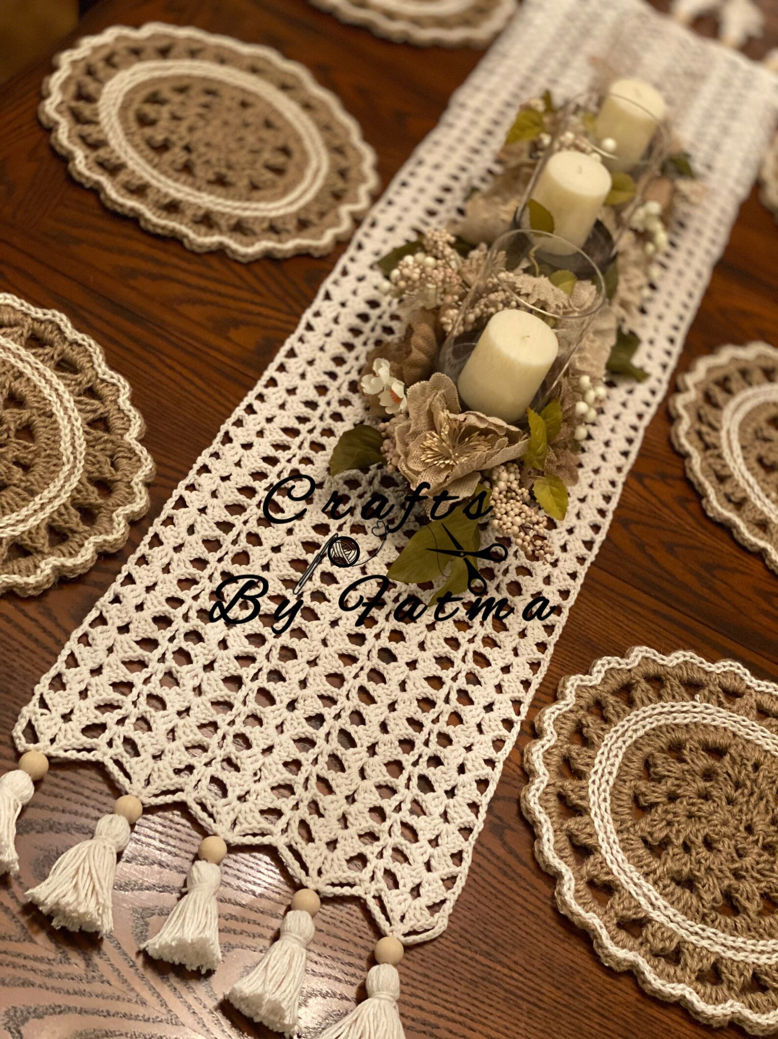 Farmhouse Jute Placemat/ Vintage Placemat/ Rope Placemat Etsy