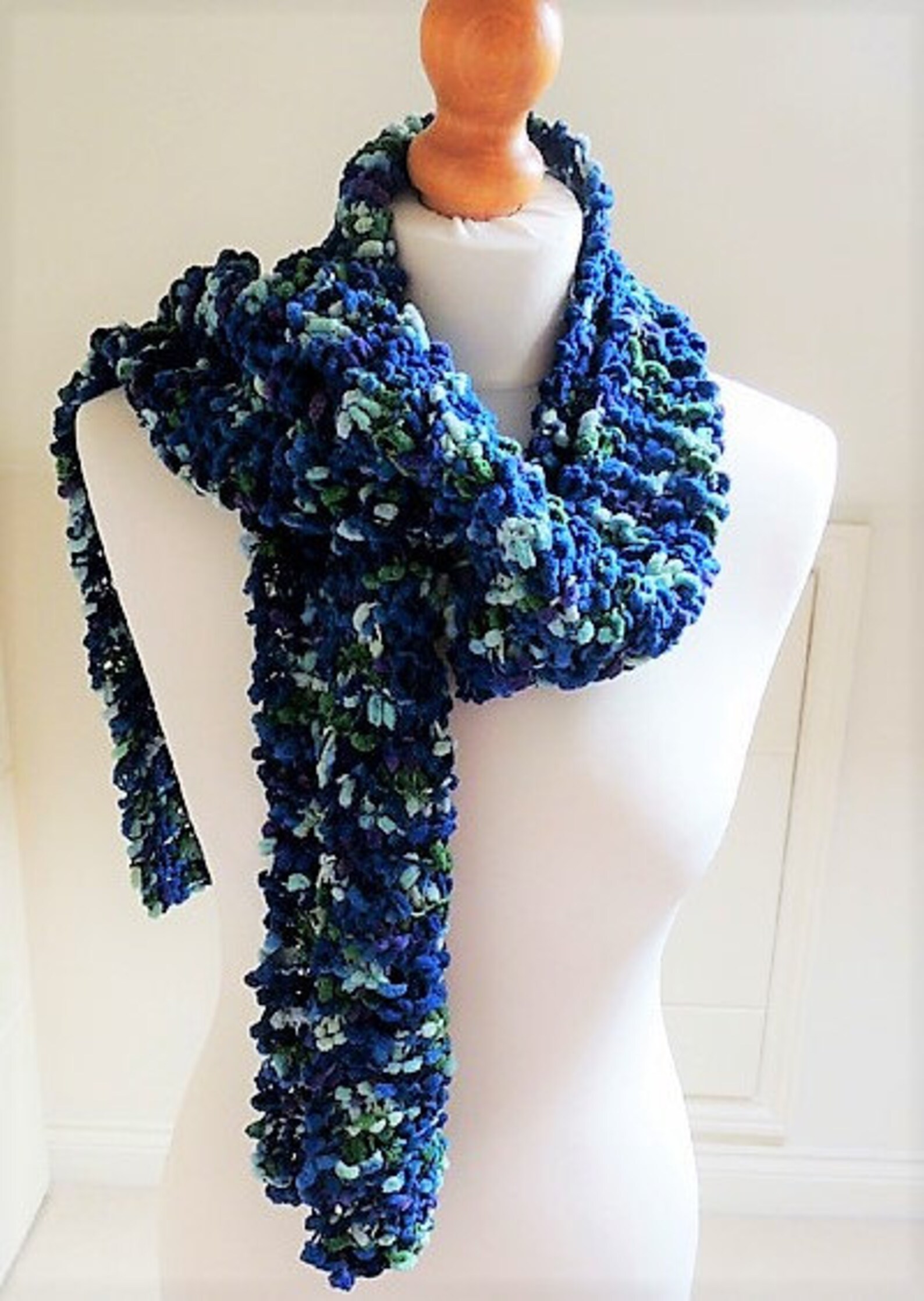 Chenille Scarf Etsy