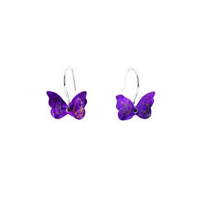 Dangle Butterfly Titanium Earrings for nature lover gift image 6