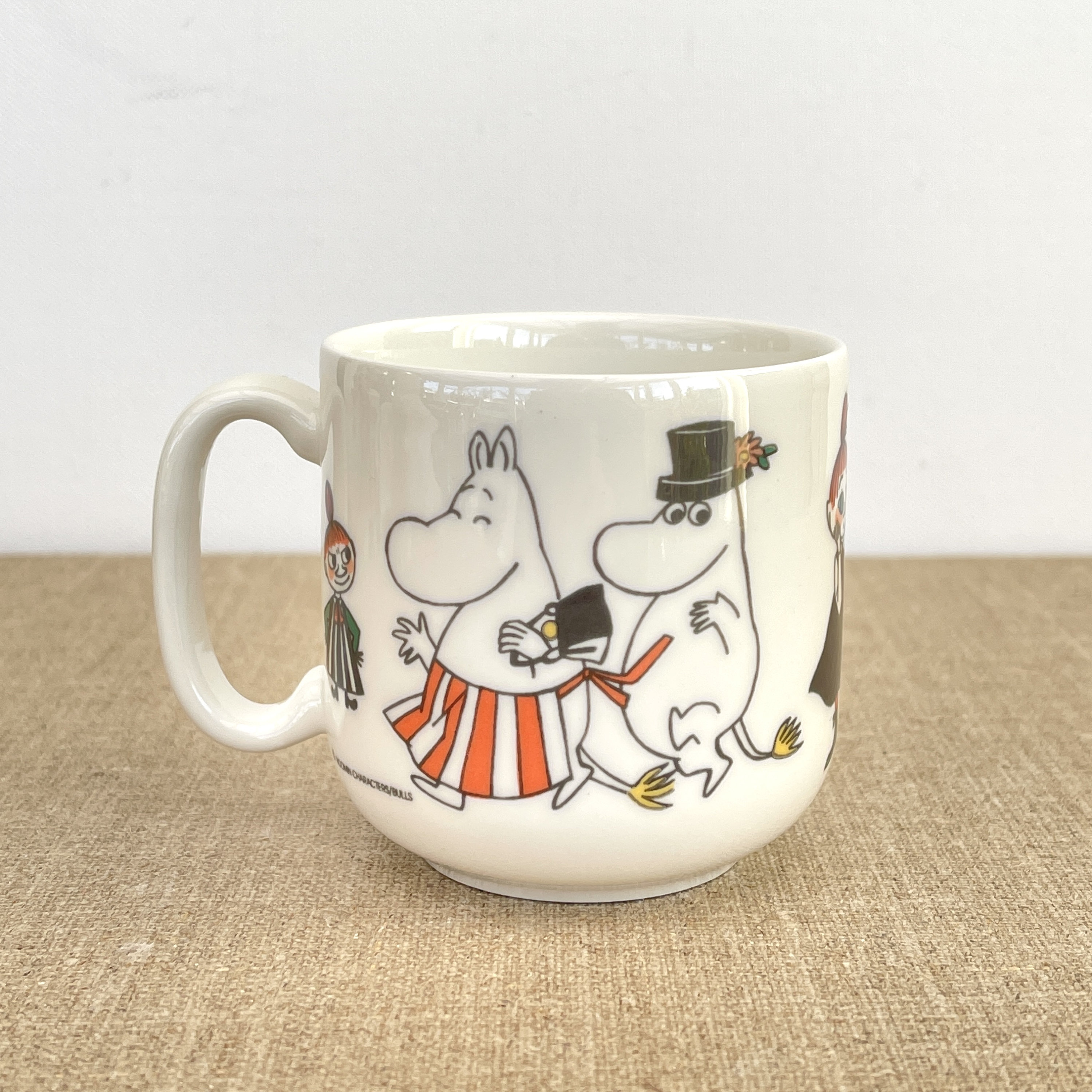 Arabia Moomin Mug/Porcelaine Objet de Collection Millésime Finlandais Made in Finland Dessin Animé