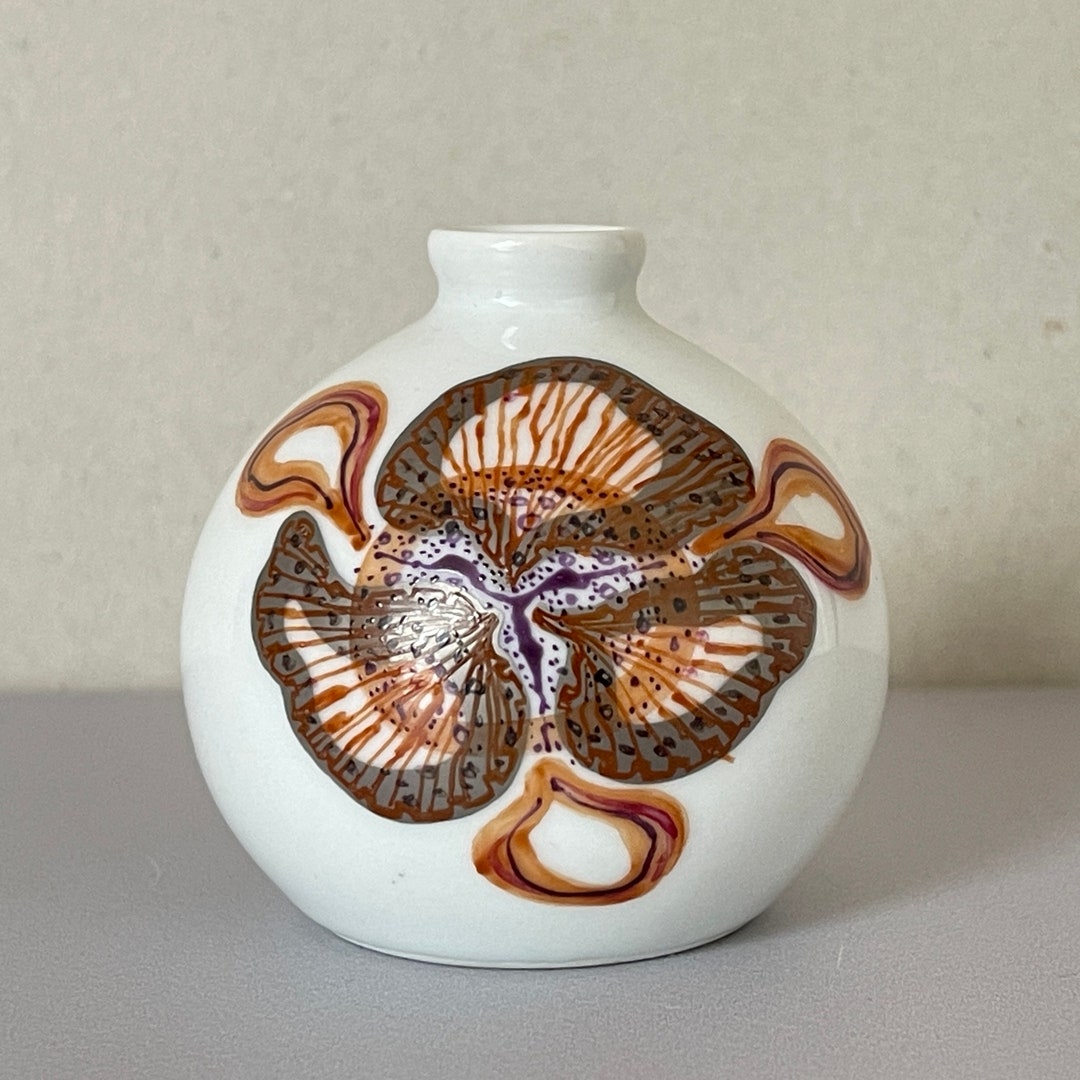 LIMOGES MINIATURE VASE / French Vintage / Small / Porcelain / Etsy