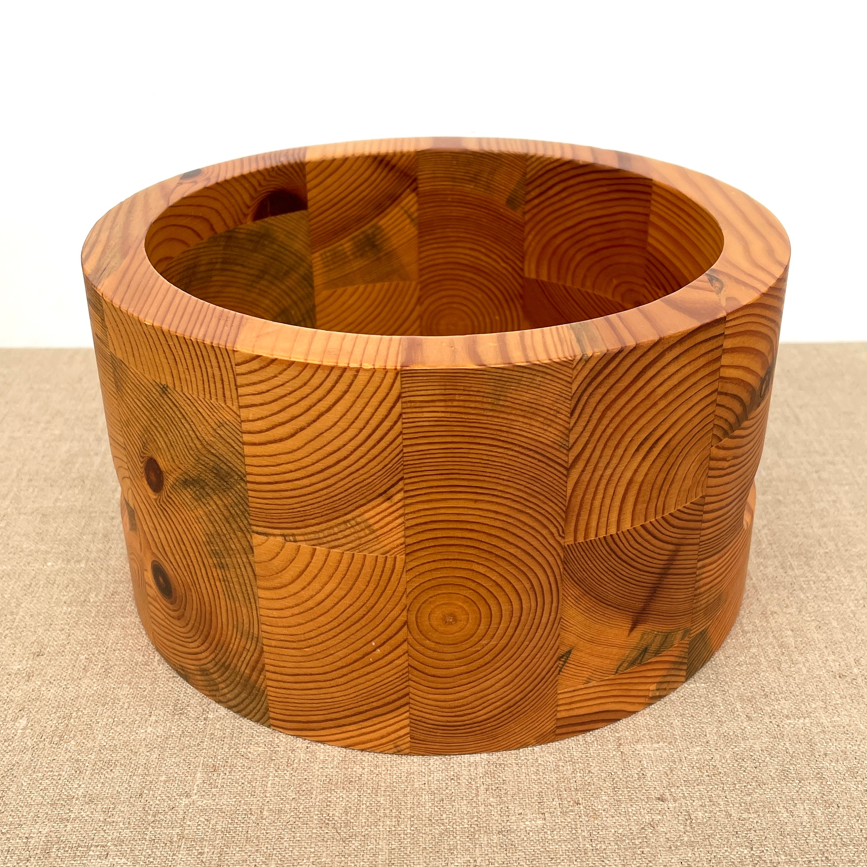 Énorme Bol En Bois/Bois