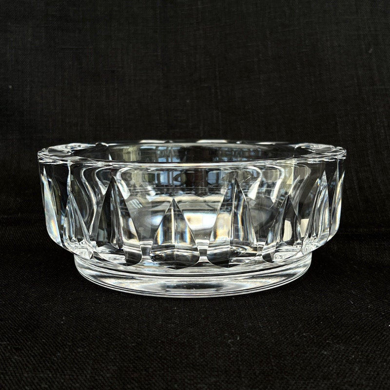 スウェーデン Orreforsオレフォス社　クリスタルボウル　アンティーク ヴィンテージ オレフォス クリスタル ボウル: レジェンド リーブス