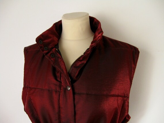 CACHAREL VINTAGE VEST / Winter vest / Ski vest / F