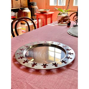 ALESSI VINTAGE TRAY / King Kong / Stainless steel / Alessi / Made in Italy / Large plate / Collectible / Serving / Inox / Kitchenware