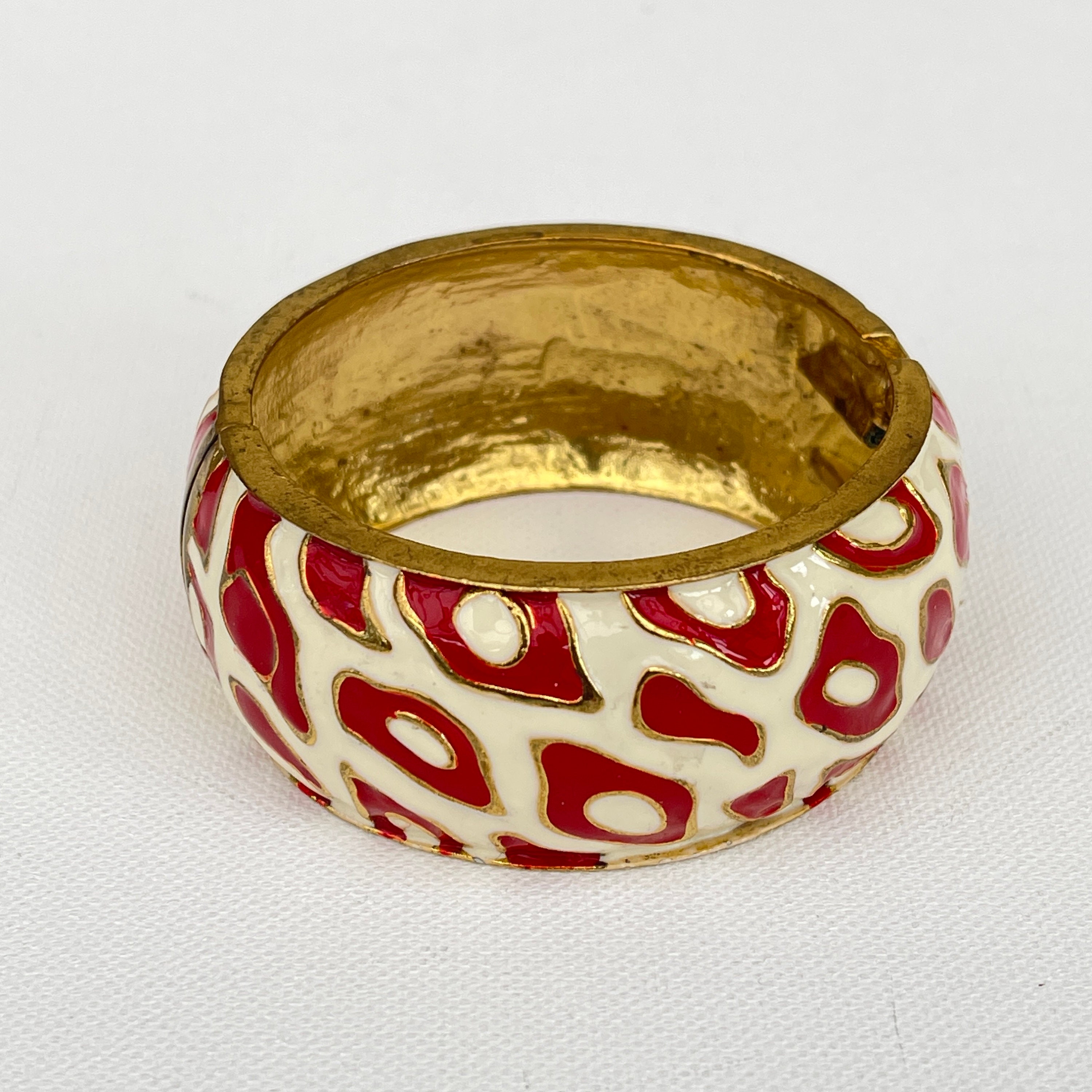 新素材新作 VINTAGE ENAMEL BRACELET / Gold Tone Metal / Bijoux その他