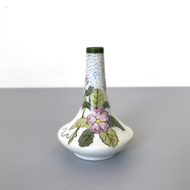LIMOGES MINIATURE VASE / French Vintage / Small / Porcelain / Etsy