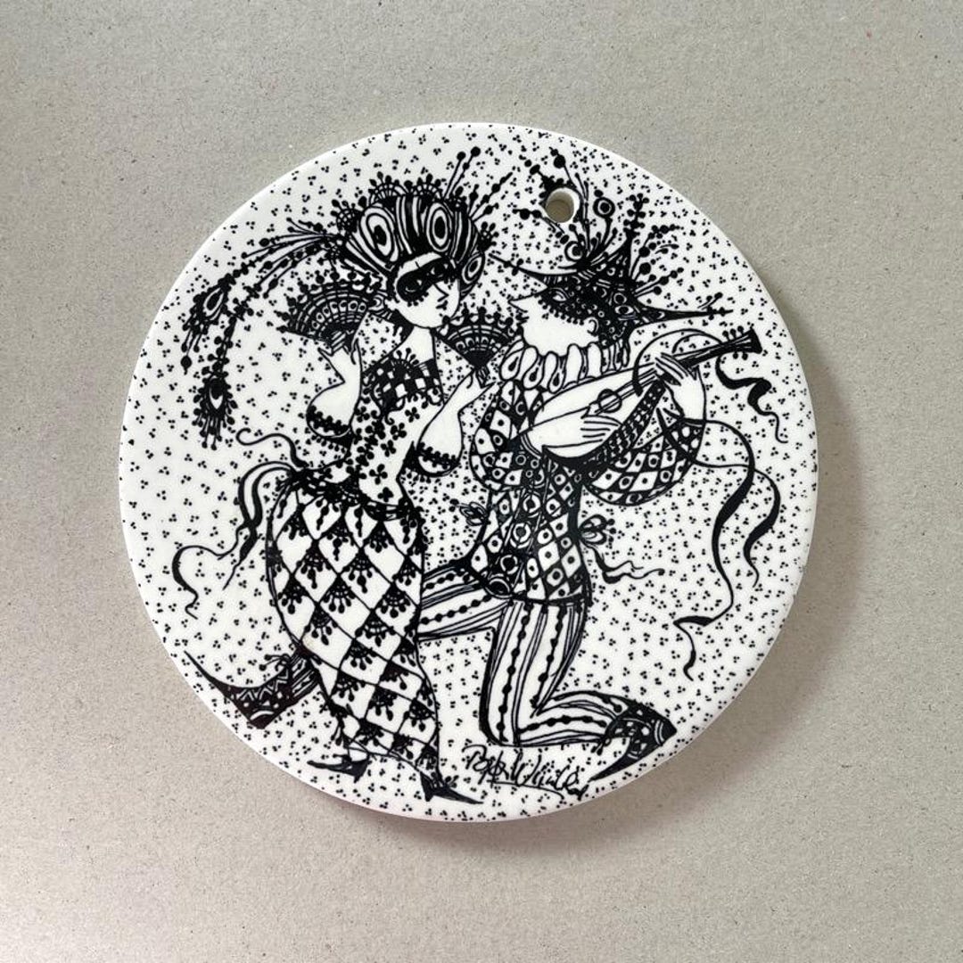 ビョルンウィンブラッド　ヴィンテージ タイルアート壁飾り ビョルンウィンブラッド ヴィンテージ タイルアート壁飾り ビョルン