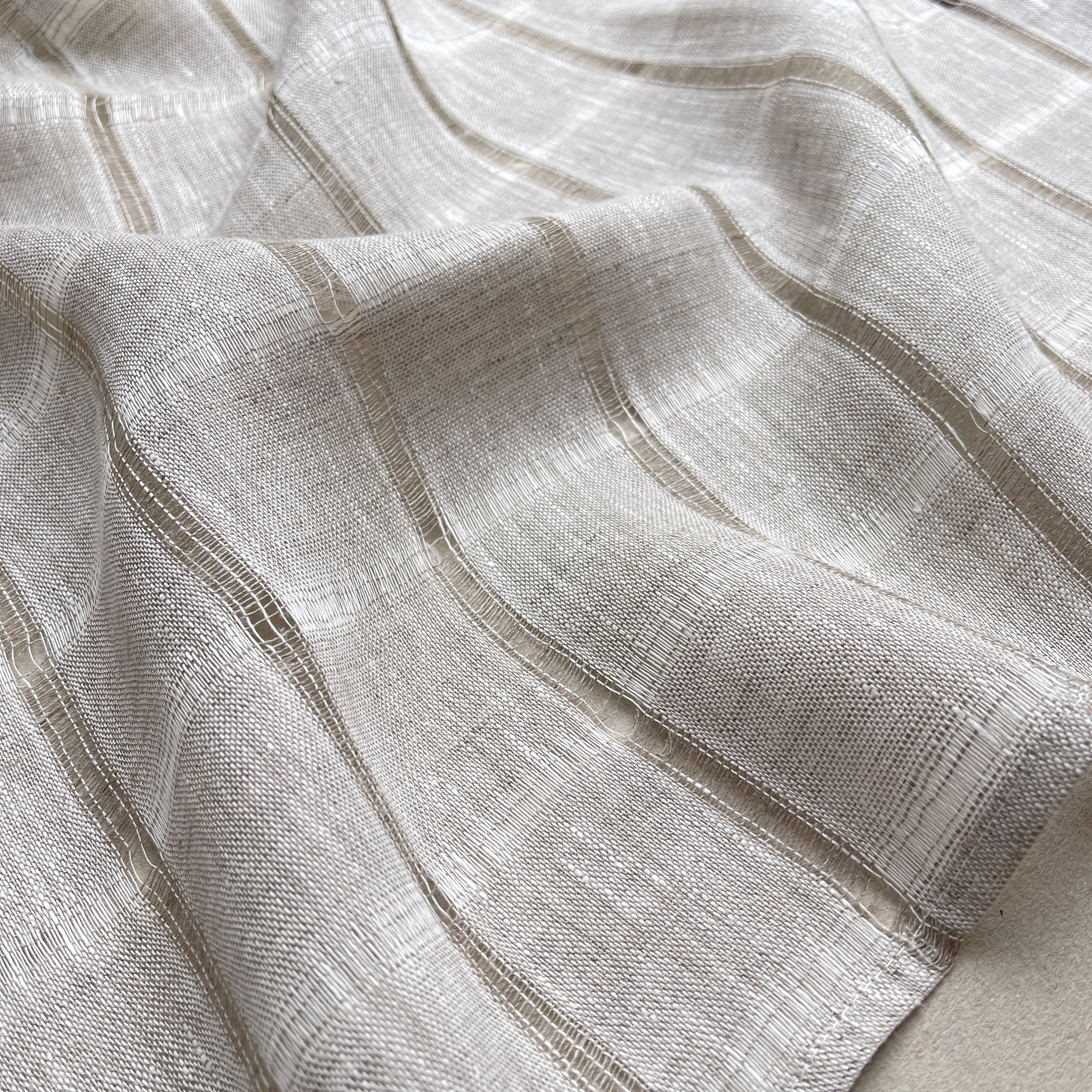 Vintage Swedish Linen Tablecloth, Checkered Scandinavian