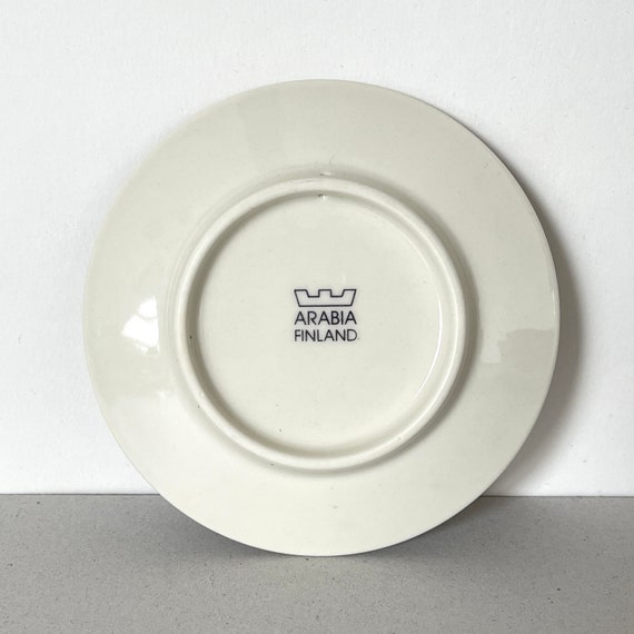 VINTAGE ARABIA PLATE / Tove Slotte Design / Finnish Dish / Finnish