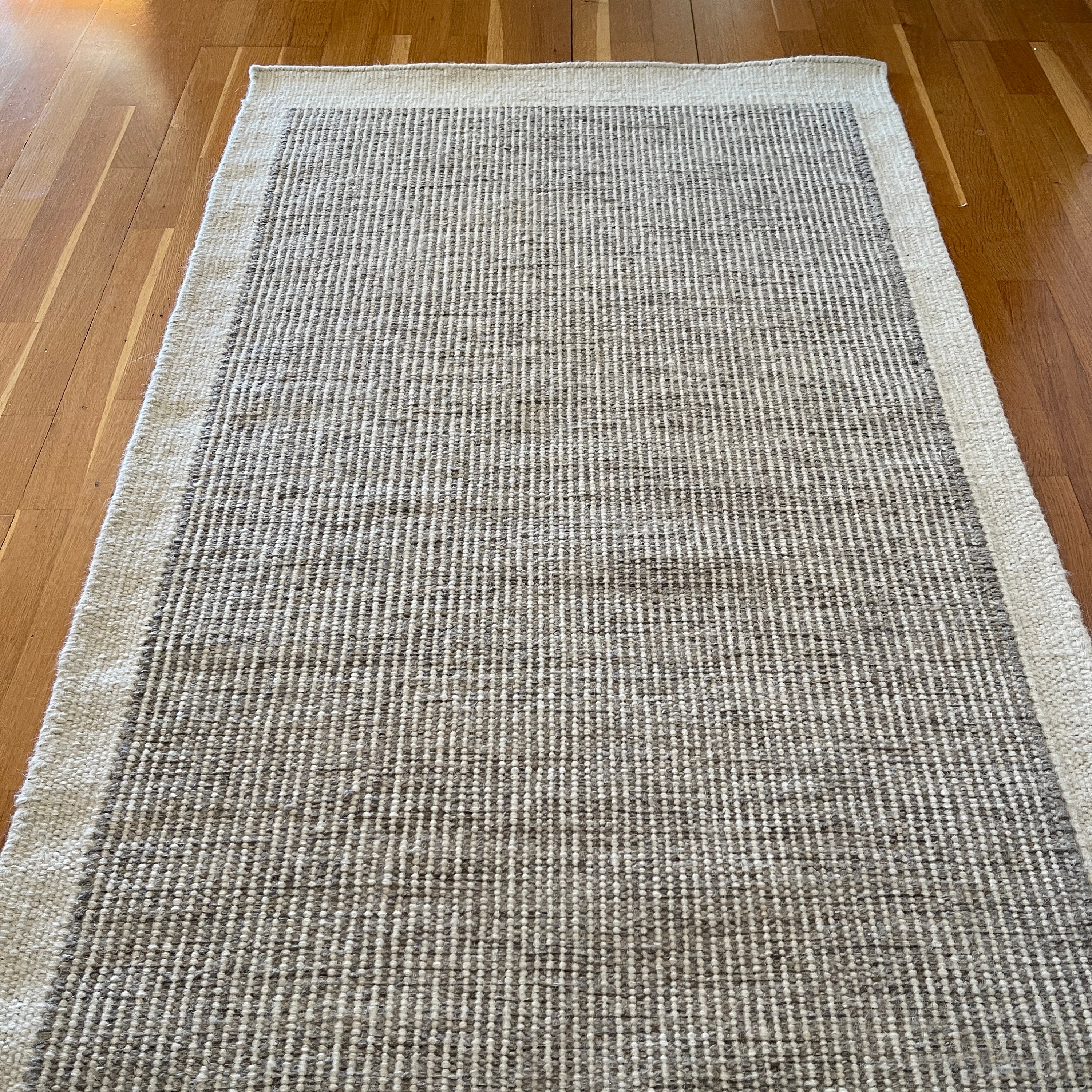 Tapis Rollakan Suédois/Tapis en Laine Röllakan Coureur de Sol Vintage Scandinave Nordique Rustique C