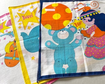 VINTAGE ZAKJE VOOR KINDEREN / Zakdoek / Poullenot / Kinderen / Katoen / Retro / jaren 60 / 70
