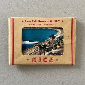 FOTO AUTENTICHE E BELLE / Set di 10 / Vintage francese / Anni '40, '50 e '60 / Colore / Vecchie fotografie / Souvenir da viaggio