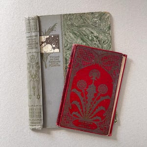 French Book Covers Set: Vintage Hardback for Junk Journals