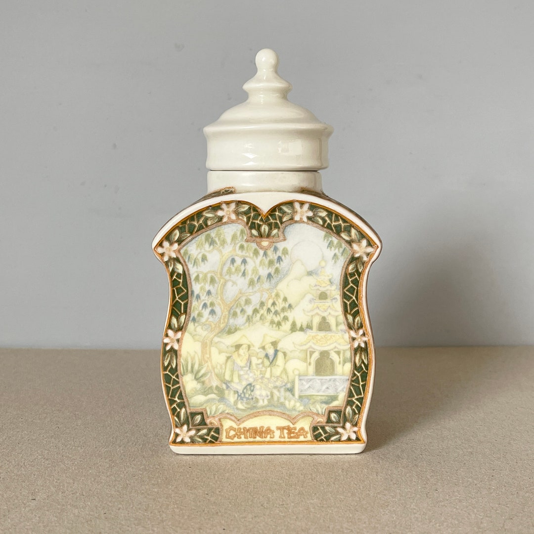 VINTAGE TEA CANISTER / Sadler / the World of Tea Collection / Etsy