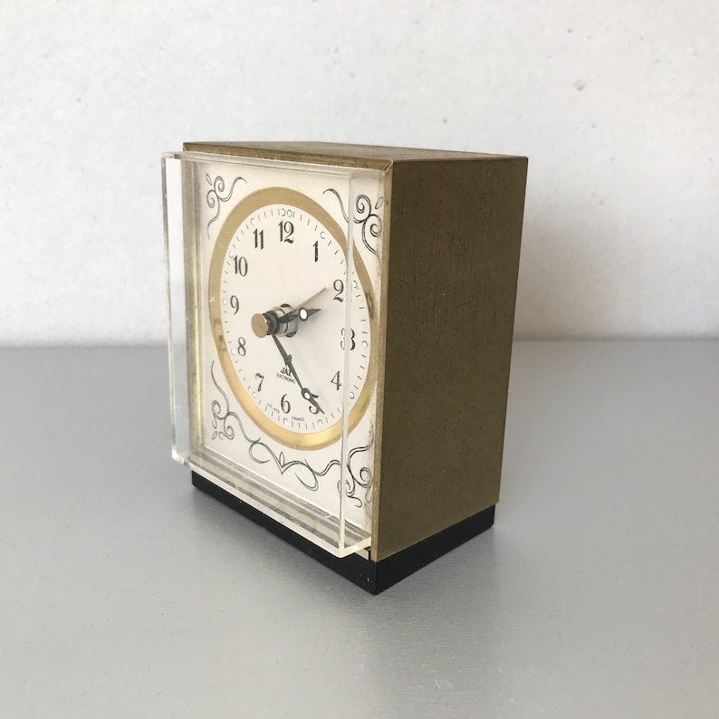 VINTAGE JAZ CLOCK / Alarm Clock / 50s / Mid Century Modern / Etsy