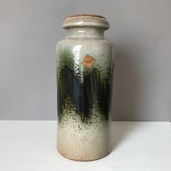 Large Scheurich Vase German Vintage Vase Floor Vase Etsy