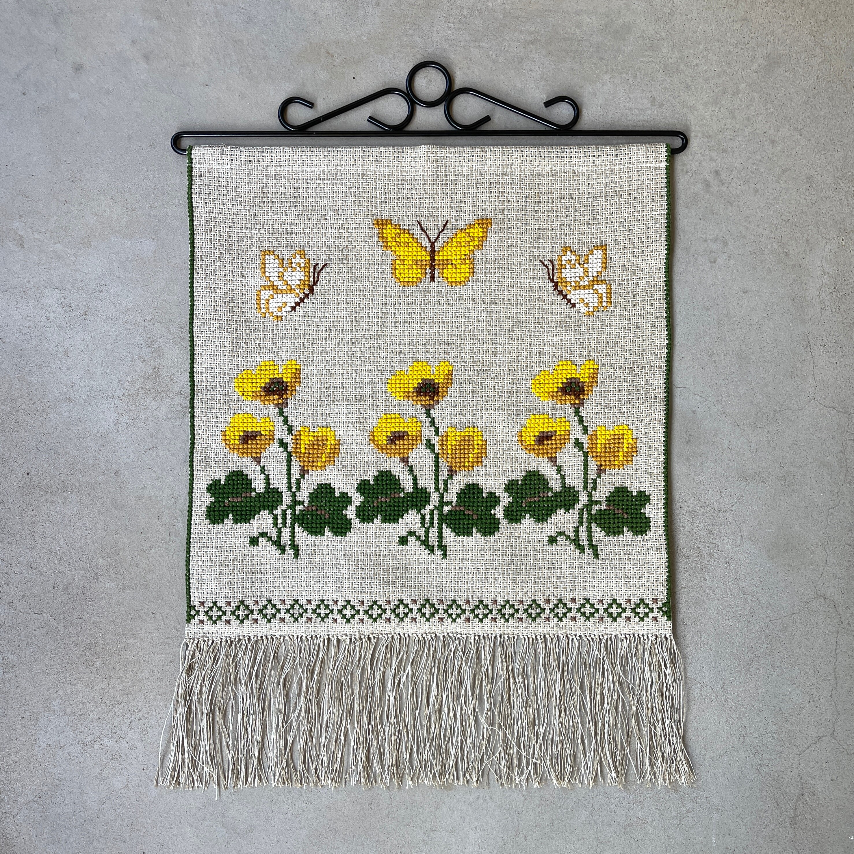 Broderie Vintage Suédoise/Tenture