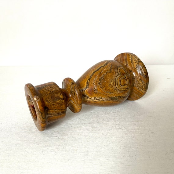 Vintage carved Alabaster Ashtray (RHA) Vintage carved Alabaster Ashtray (RHA)