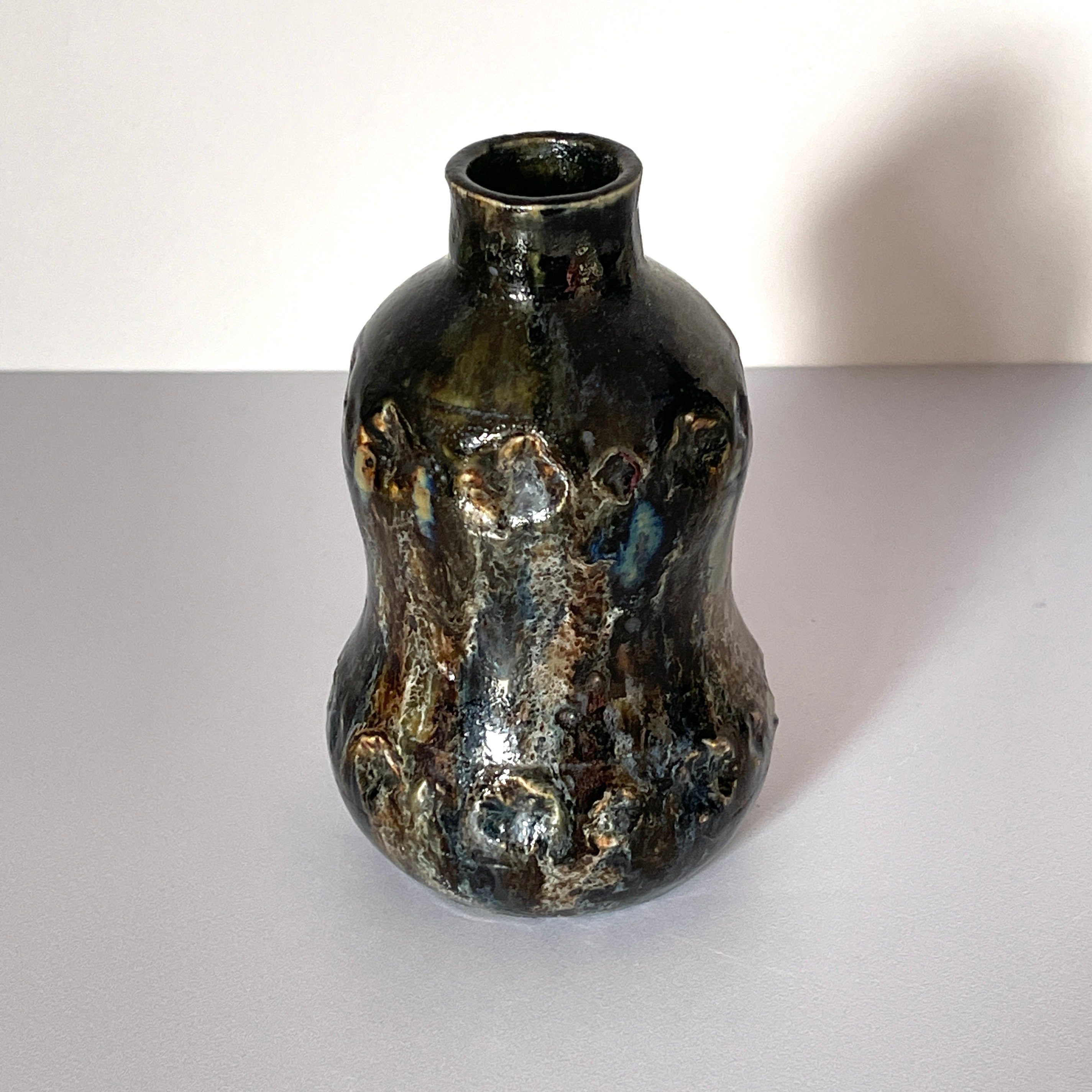 Vase Poterie Française/Signé