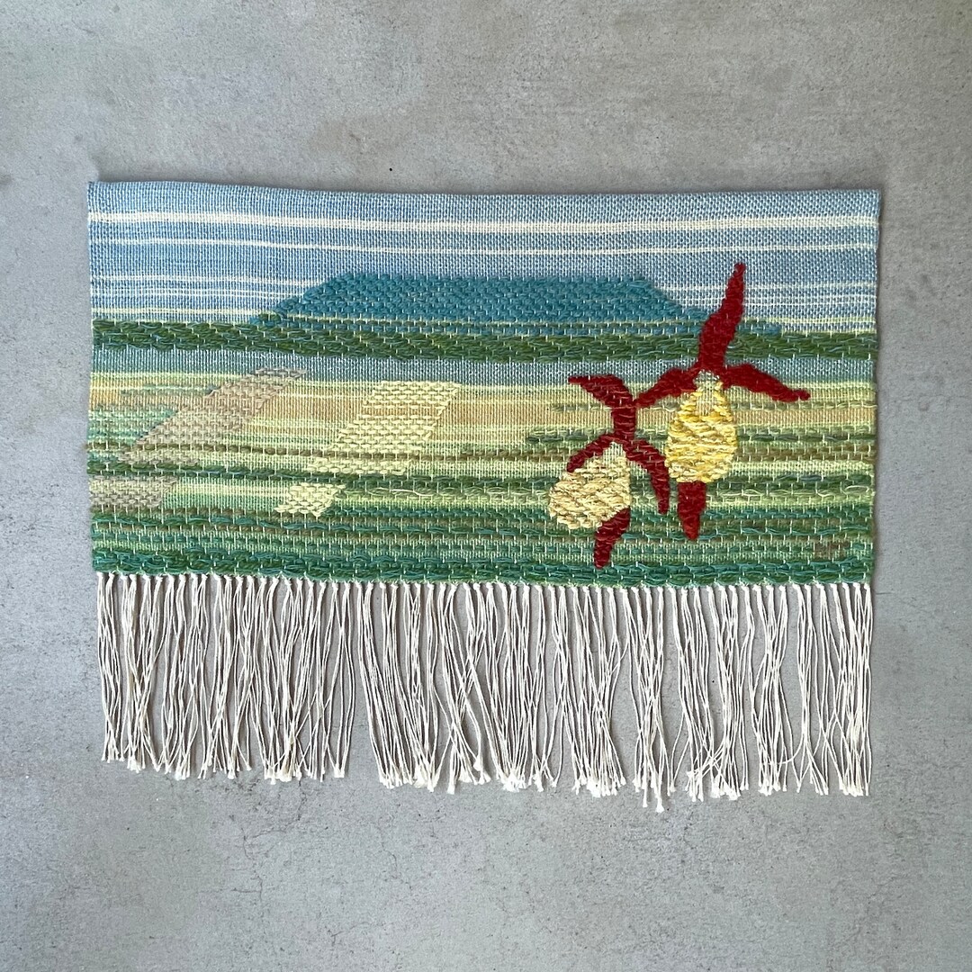 SWEDISH WOVEN WALLHANGING / Wall Decor / Hand Woven / Rustic ...