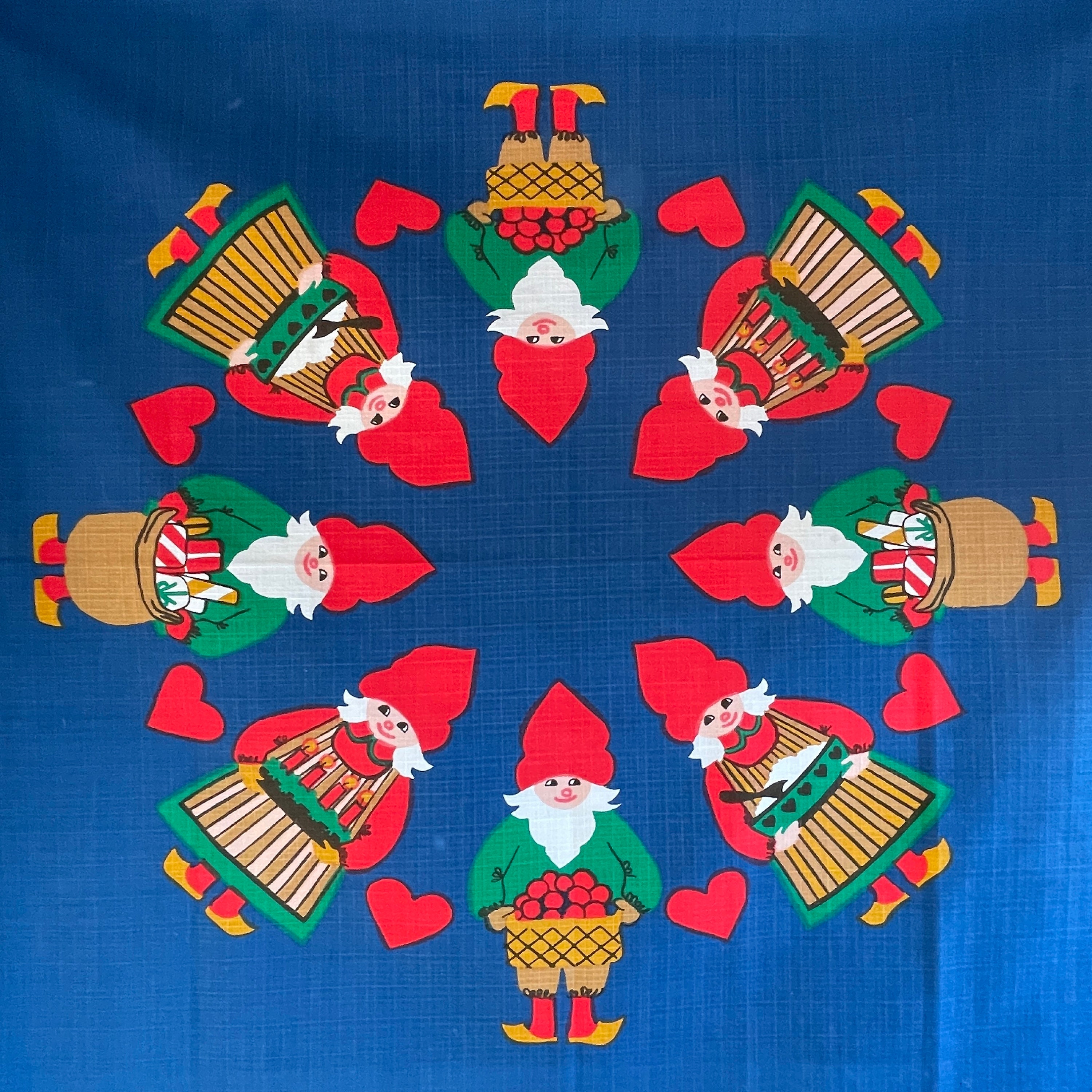 Nappe De Noël Suédoise/Tissu