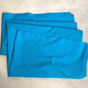 VINTAGE KATOEN STOF / Naaiprojecten / Blauw Turquoise / Ambachtelijke projecten / Levering