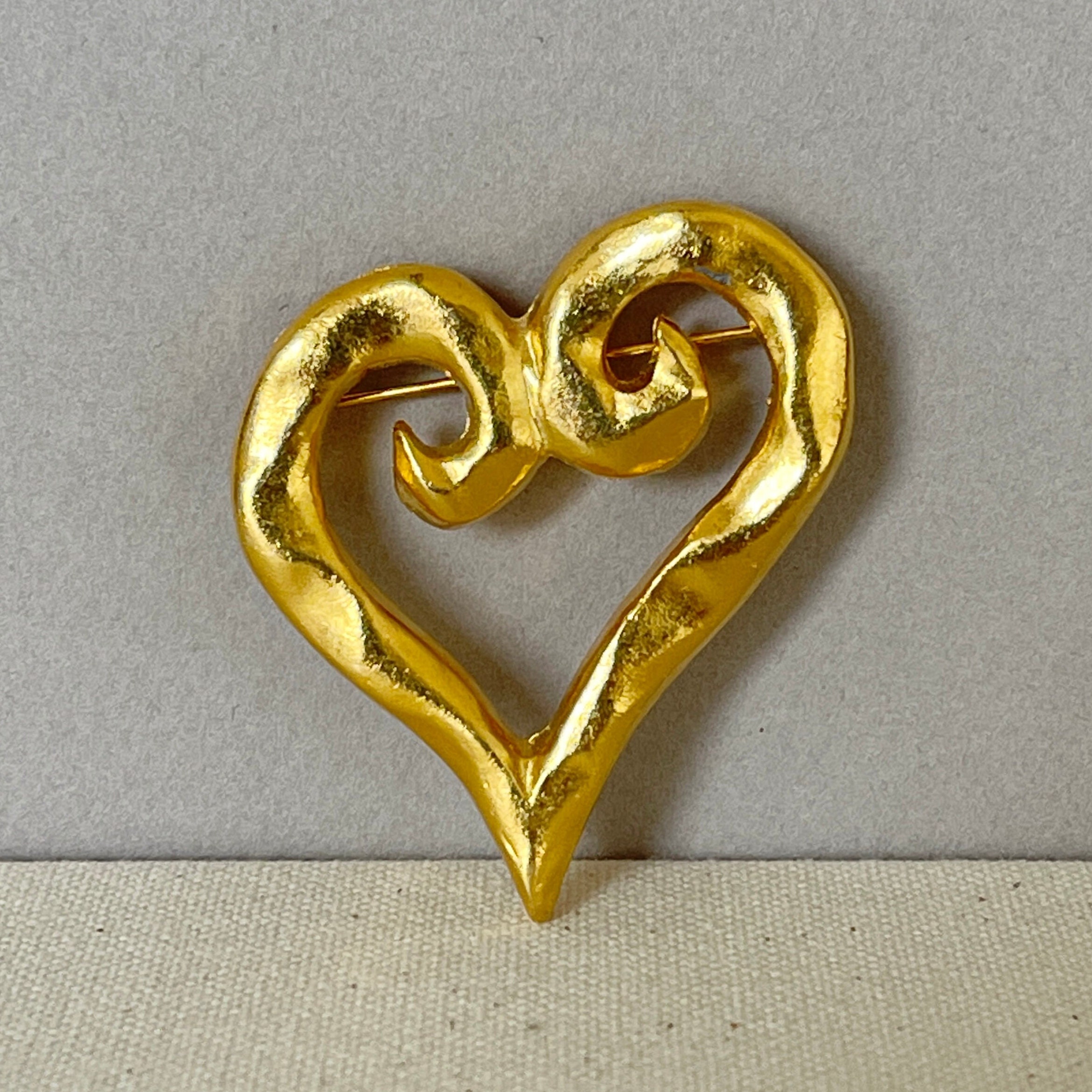 EDOUARD RAMBAUD BROOCH / French Vintage Bijoux / Champagne Perrier