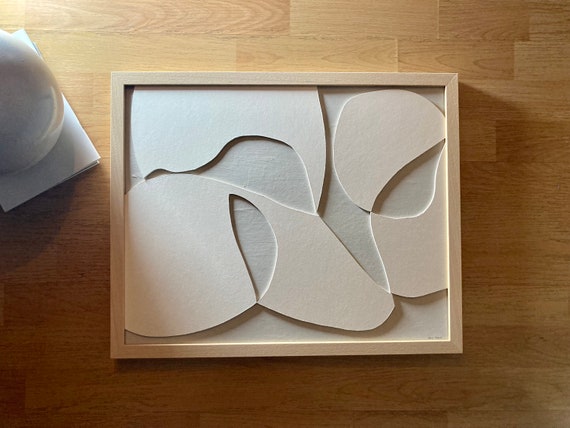 Original work - Playful Shapes - Papercut - 40x50