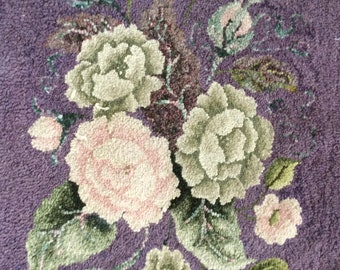 Antique Needlepoint Cushion Cover