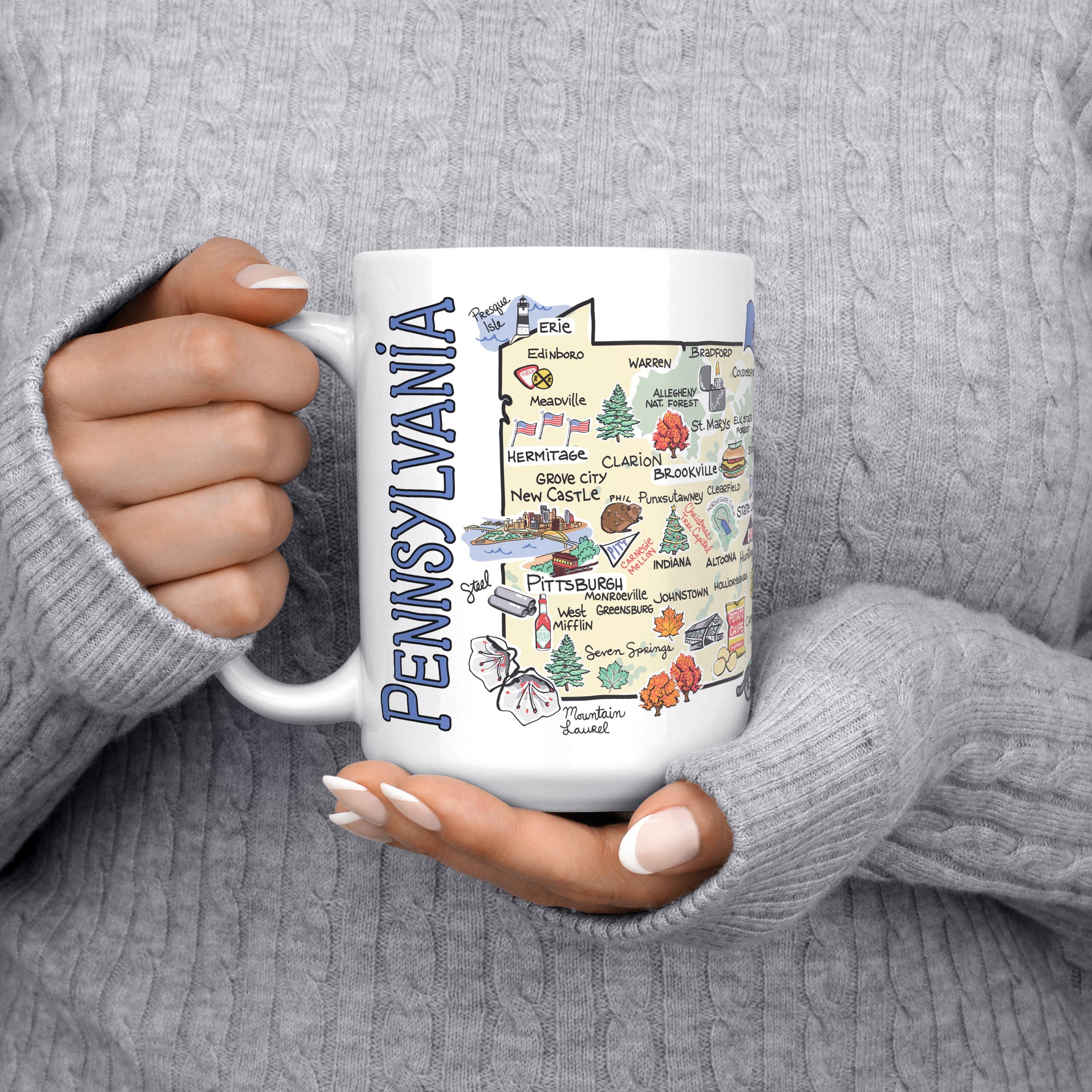 american atelier stoneware coffee mugs Anthony Stoneware Coffee Tea Mug, Handmade American Pottery  The  Barrington Garage