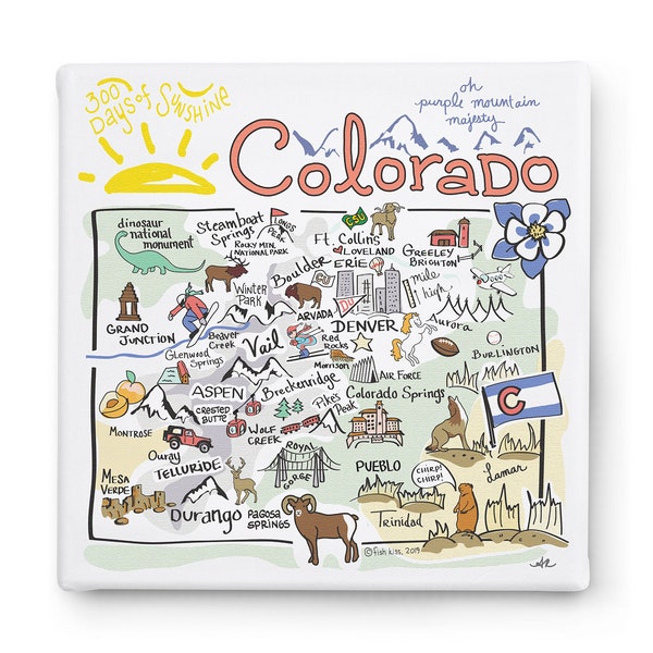 Colorado Wall Art Etsy