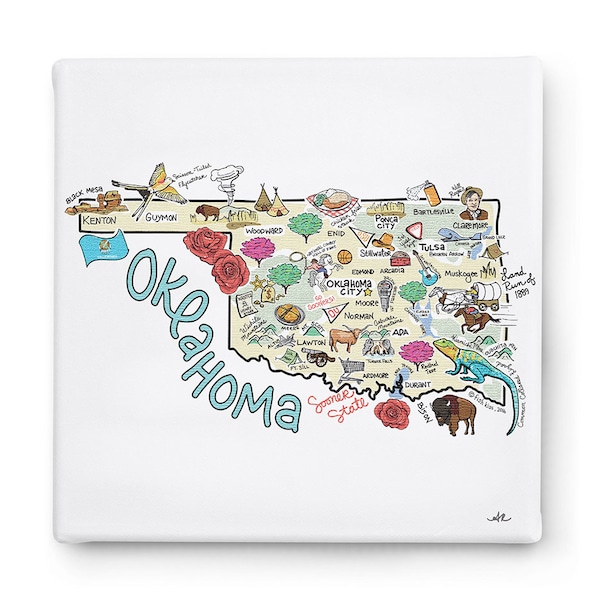 Oklahoma Art Etsy