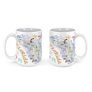 Florida Mug, Florida Coffee Mug, Florida State Mug, Florida Gift