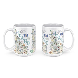 Idaho Mug, Idaho Coffee Mug, Idaho State Mug, Idaho Gift