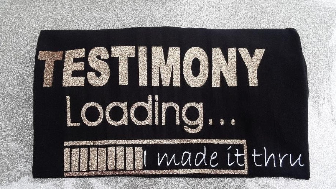 walking testimony shirt
